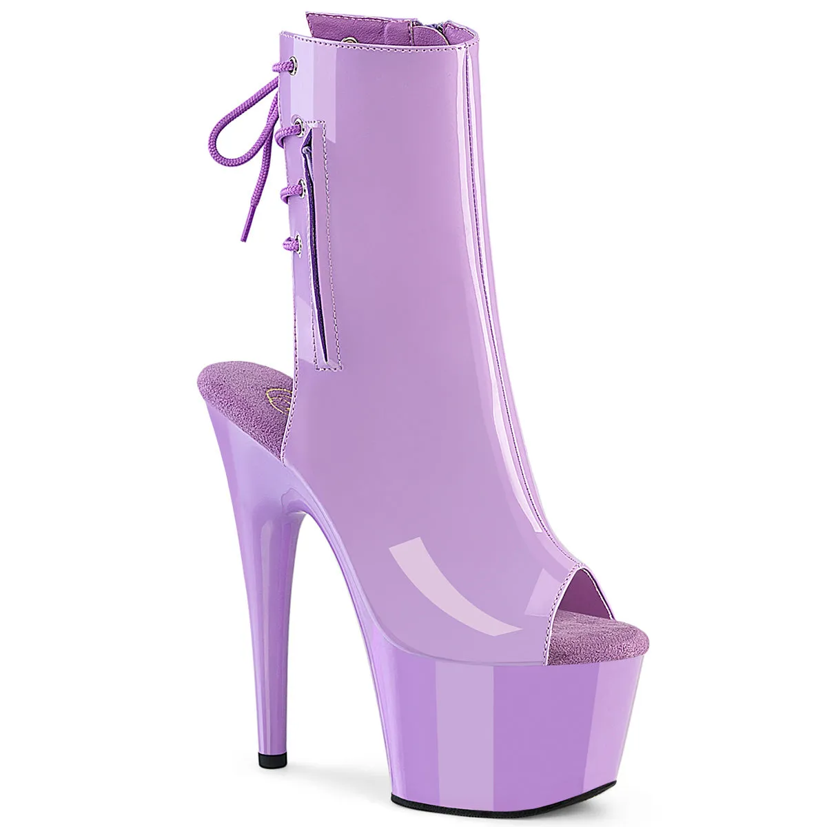 Adore 1018 Lavender Lilac  7" Heel Platform Ankle Boots Direct