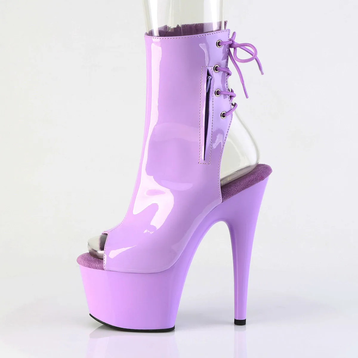 Adore 1018 Lavender Lilac  7" Heel Platform Ankle Boots Direct