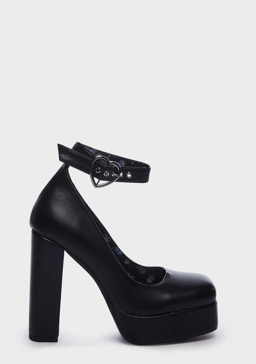 Afterglow Platform Heels