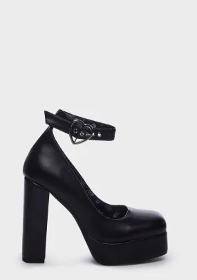 Afterglow Platform Heels
