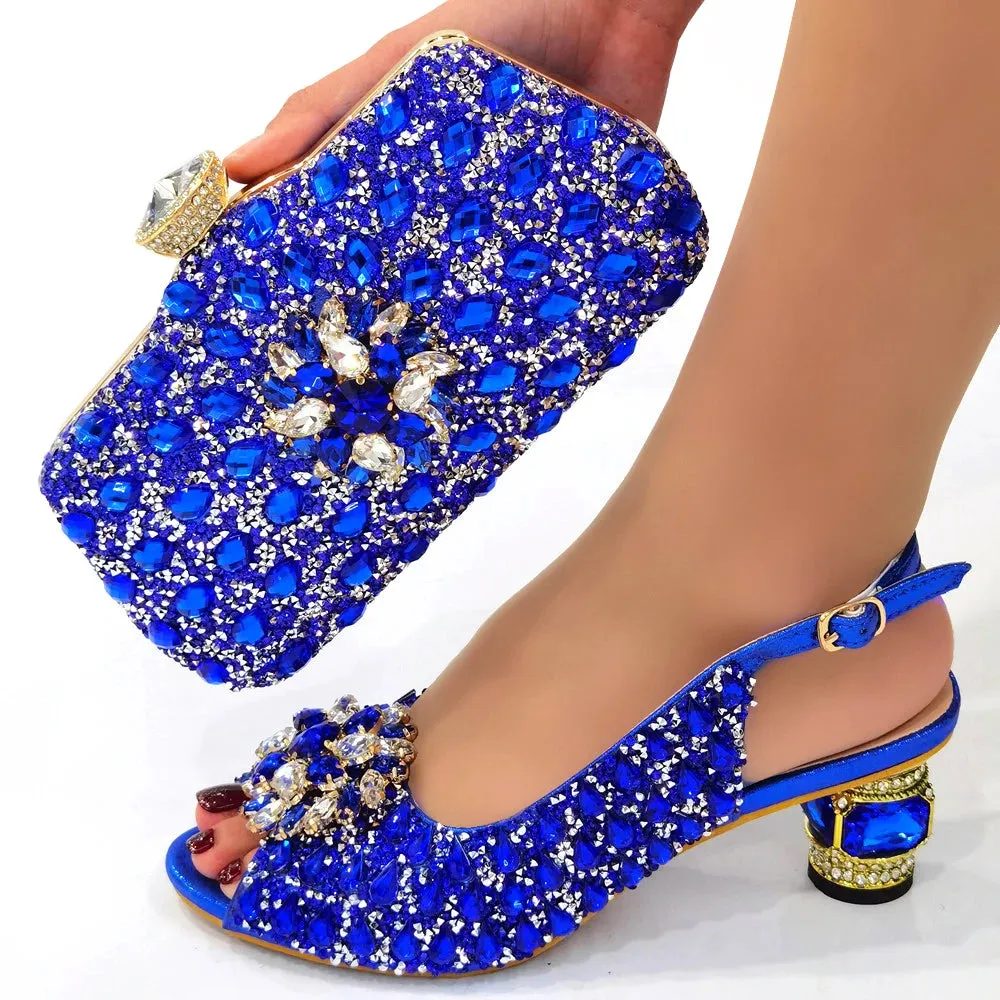 Beautiful Italian Shoes And Bag Sets