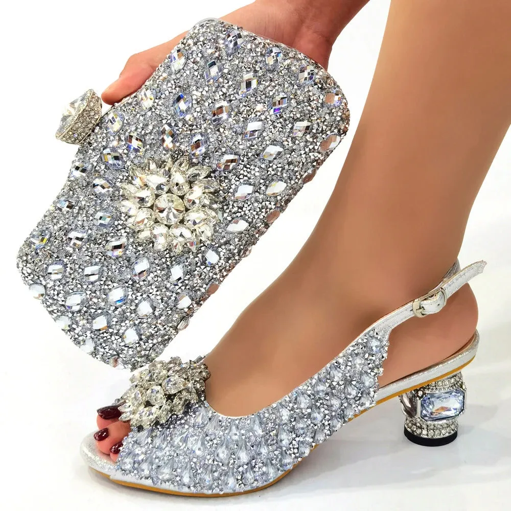 Beautiful Italian Shoes And Bag Sets