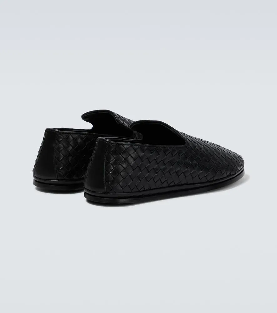 Bottega Veneta Intrecciato leather loafers