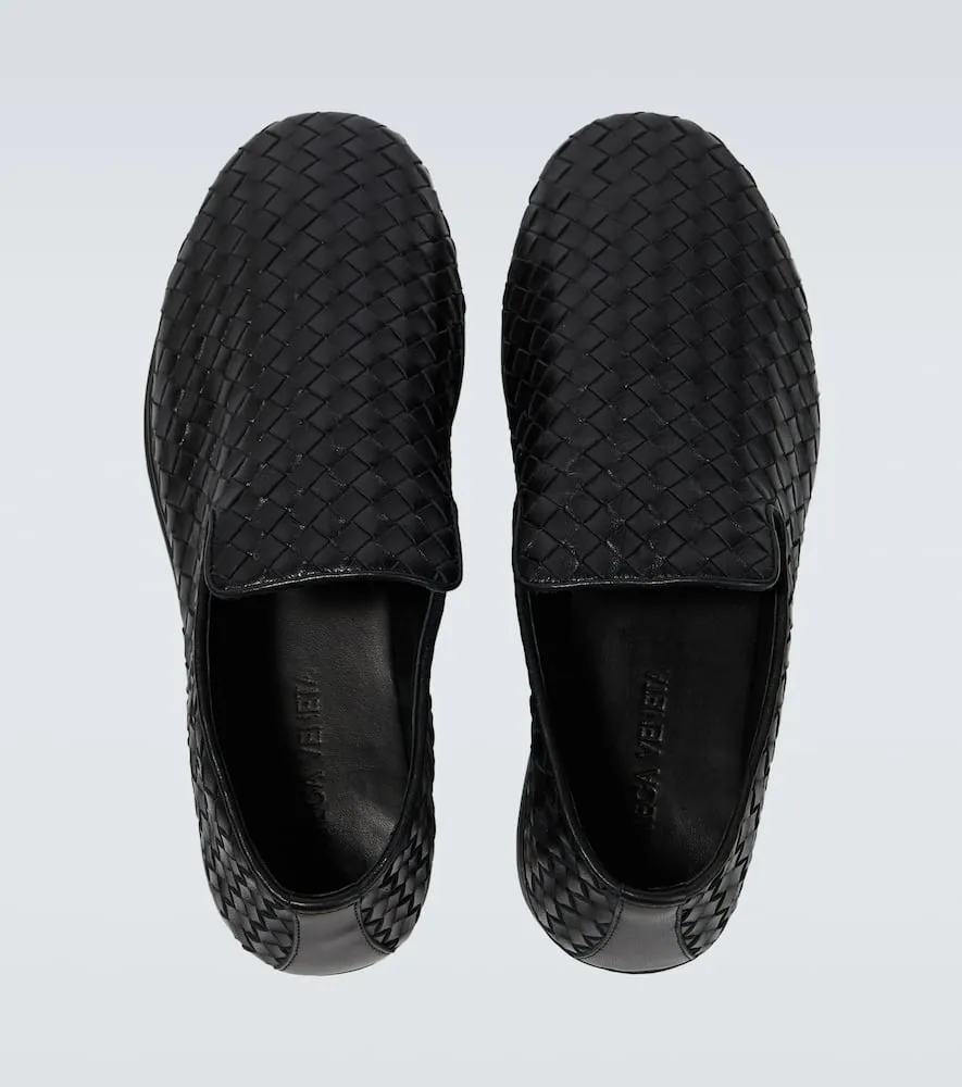 Bottega Veneta Intrecciato leather loafers