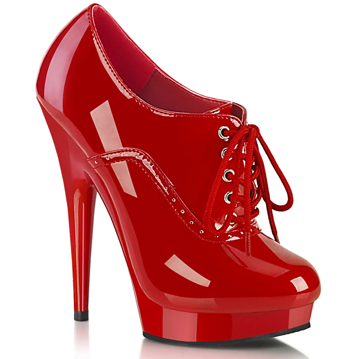Domina Platform Heels Red