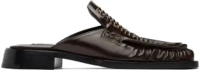 Jil Sander Brown Corsaro Mules