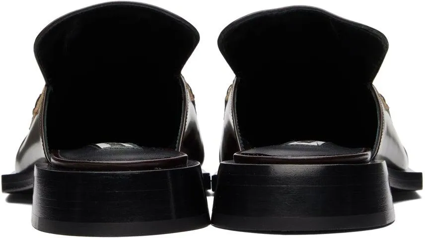 Jil Sander Brown Corsaro Mules