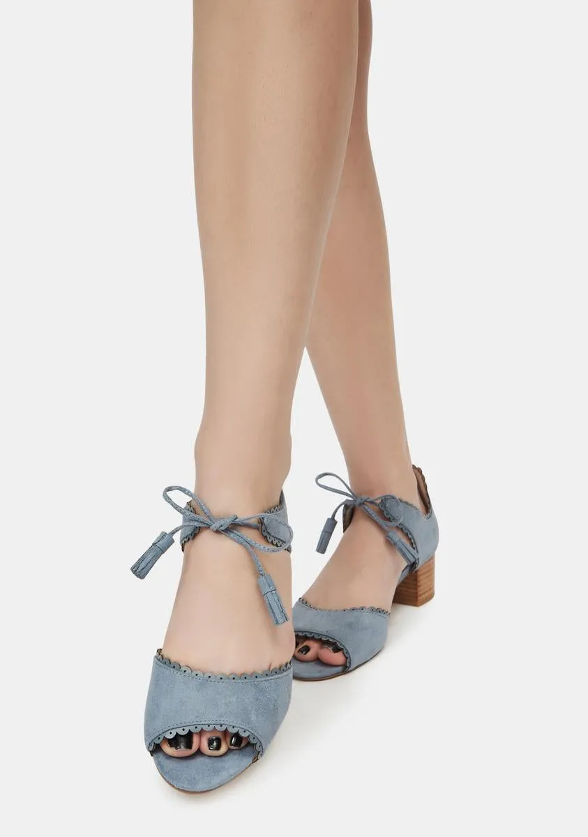 Navy Casino Heels