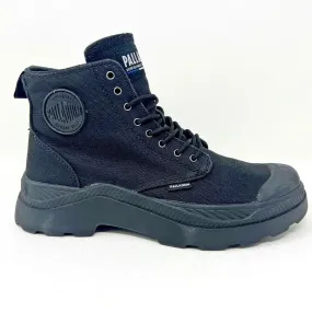 Palladium Pallakix Hi CVS Triple Black Mens Canvas Combat Boots 76691 001