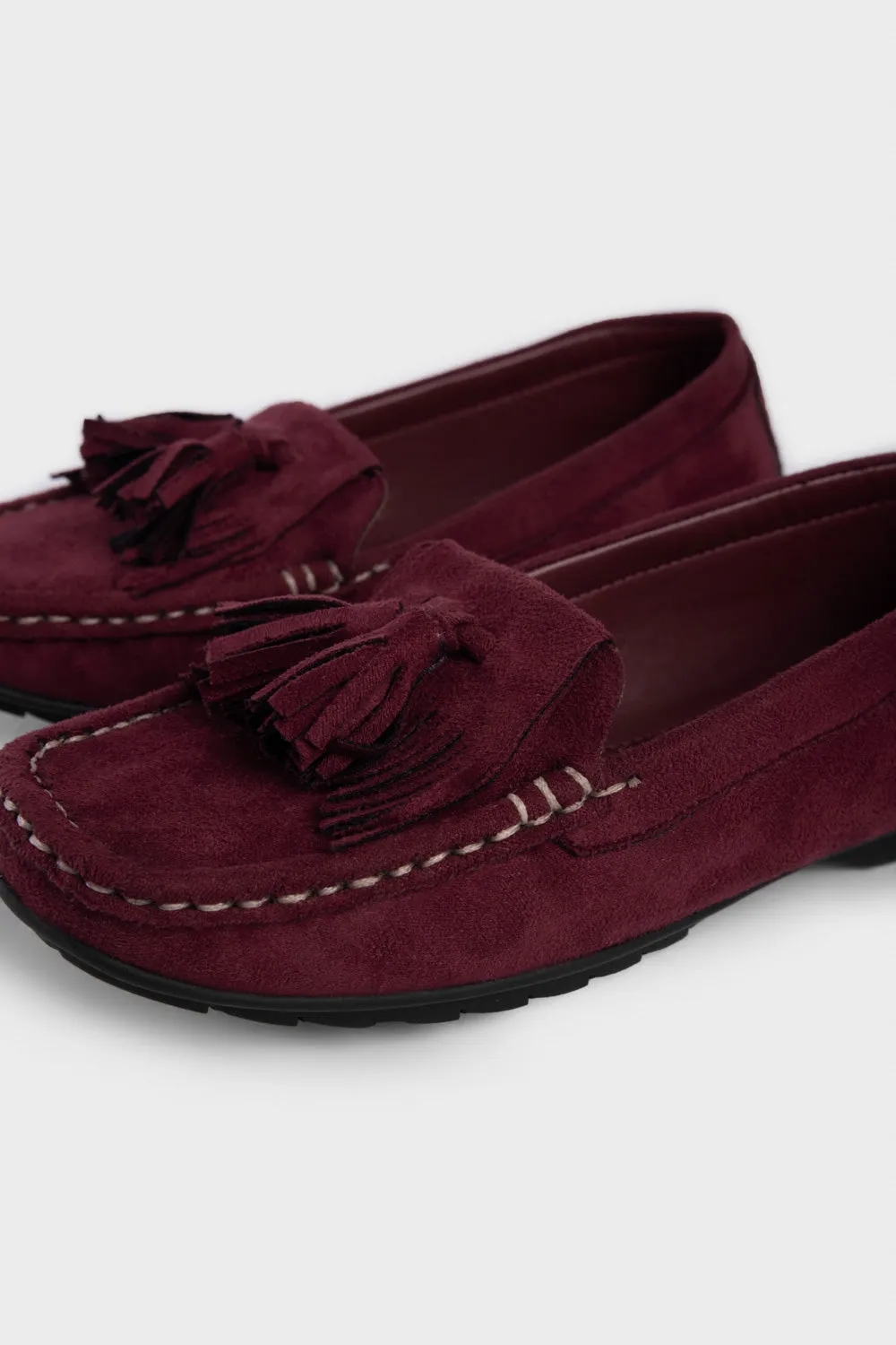 Red Driving Mocs