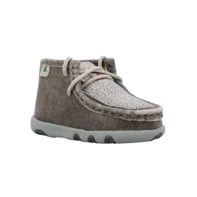 Twisted X Infant Grey Chukka Driving Moc Shoes ICA0012